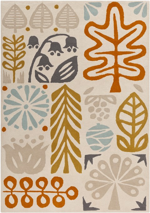 Surya Scion Orange 20 X 30 Area Rug SCI22-23 800-58089 Image 0