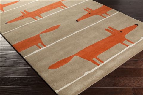 Surya Scion Orange 50 X 80 Area Rug SCI23-58 800-58095 Image 2