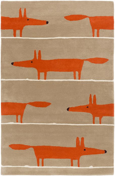 Surya Scion Orange 50 X 80 Area Rug SCI23-58 800-58095 Image 0