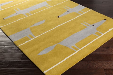 Surya Scion Yellow 80 X 110 Area Rug SCI24-811 800-58100 Image 2