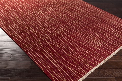 Surya Scarlet Red 20 X 30 Area Rug SCL1001-23 800-58105 Image 1
