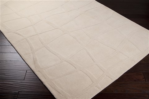 Surya Sculpture White 80 X 110 Area Rug SCU7504-811 800-58268 Image 1