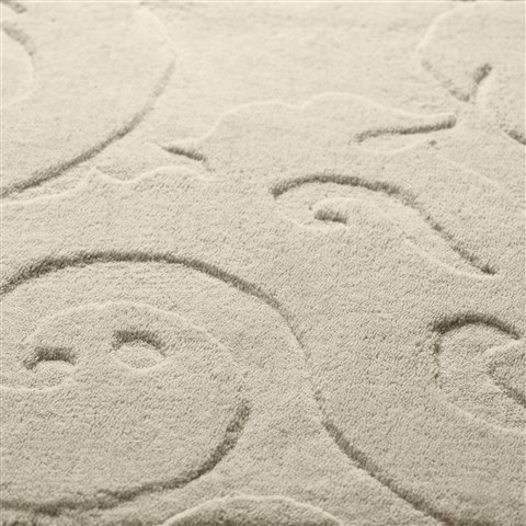 Surya Sculpture White Round 60 X 60 Area Rug SCU7511-6RD 800-58304 Image 2