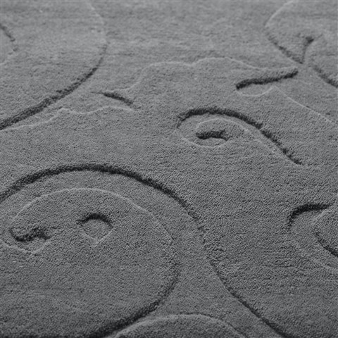 Surya Sculpture Grey Round 80 X 80 Area Rug SCU7519-8RD 800-58346 Image 2