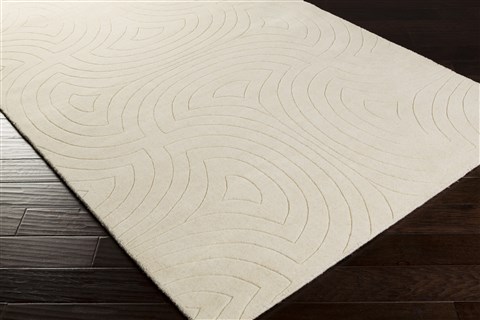 Surya Sculpture White 20 X 30 Area Rug SCU7549-23 800-58378 Image 1