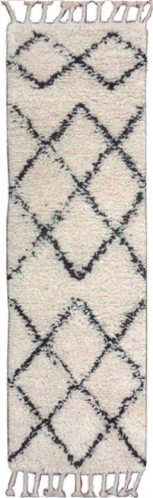 Surya Sherpa White Runner 26 X 80 Area Rug SHP8001-268 800-58769 Image 0