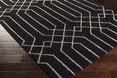 Surya Skyline Black 20 X 30 Area Rug SKL2019-23 800-58898 Image 1
