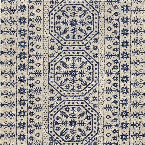 Surya Smithsonian Blue 50 X 80 Area Rug SMI2113-58 800-58977 Image 3