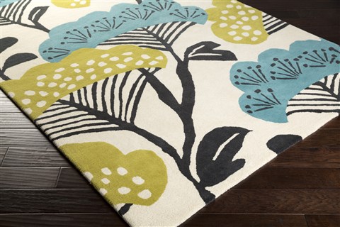 Surya Sanderson Green 50 X 80 Area Rug SND4527-58 800-59125 Image 1