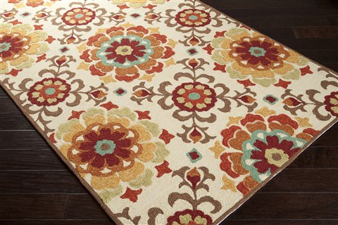 Surya Storm Red 80 X 106 Area Rug SOM7703-8106 800-59277 Image 1