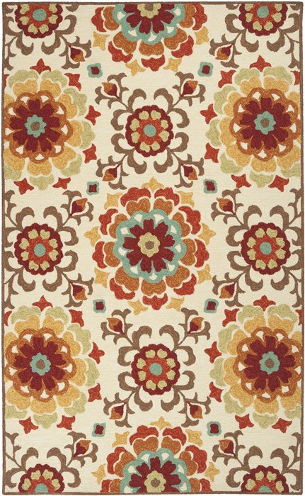 Surya Storm Red 80 X 106 Area Rug SOM7703-8106 800-59277 Image 0