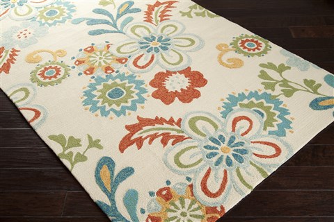 Surya Storm Blue 33 X 53 Area Rug SOM7706-3353 800-59290 Image 1