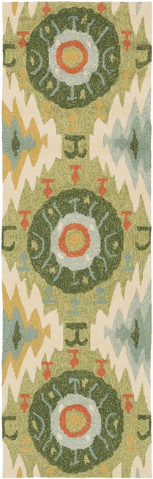 Surya Storm Green Runner 26 X 80 Area Rug SOM7710-268 800-59309 Image 0