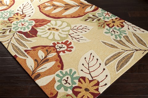Surya Storm Orange 33 X 53 Area Rug SOM7713-3353 800-59320 Image 1
