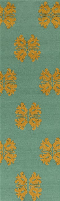 Surya Storm Green Runner 26 X 80 Area Rug SOM7722-268 800-59344 Image 0