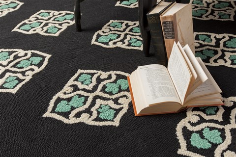 Surya Storm Black 33 X 53 Area Rug SOM7725-3353 800-59360 Image 3