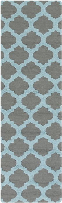 Surya Storm Grey Runner 26 X 80 Area Rug SOM7750-268 800-59414 Image 0