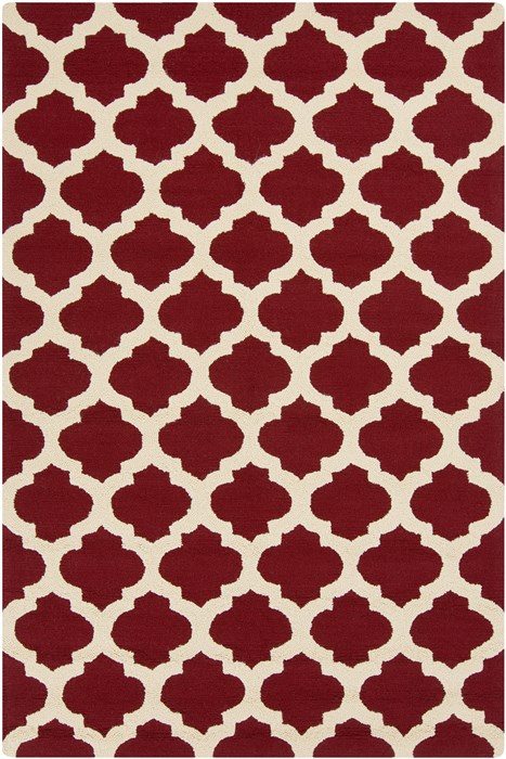 Surya Storm Red 80 X 106 Area Rug SOM7751-8106 800-59422 Image 0