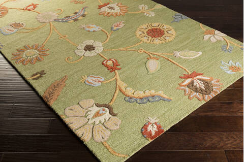 Surya Sprout Green 20 X 30 Area Rug SRT2003-23 800-59645 Image 1