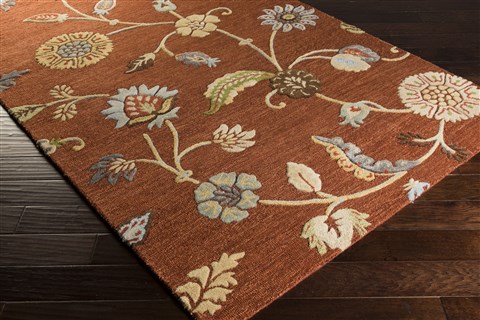 Surya Sprout Orange 33 X 53 Area Rug SRT2004-3353 800-59650 Image 1