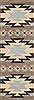 Surya Santa Fe Grey Runner 26 X 80 Area Rug STF4022-268 800-59681 Thumb 0