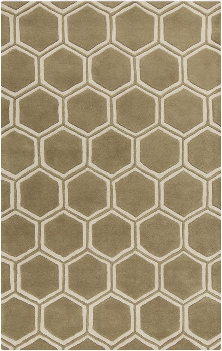 Surya Stamped Green 50 X 80 Area Rug STM801-58 800-59793 Image 0