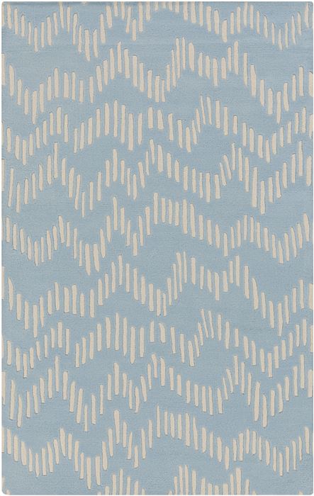 Surya Stamped Grey 33 X 53 Area Rug STM813-3353 800-59817 Image 0