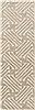 Surya Stamped Grey Runner 26 X 80 Area Rug STM814-268 800-59821 Thumb 0