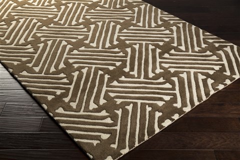 Surya Stamped Green 20 X 30 Area Rug STM815-23 800-59825 Image 1