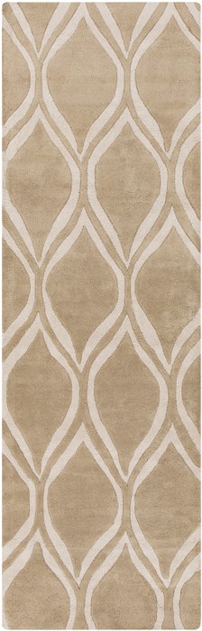 Surya Stamped Brown Runner 26 X 80 Area Rug STM820-268 800-59846 Image 0