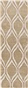 Surya Stamped Brown Runner 26 X 80 Area Rug STM820-268 800-59846 Thumb 0