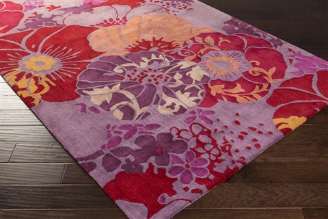 Surya Swank Purple 50 X 80 Area Rug SWA1008-58 800-59979 Image 1