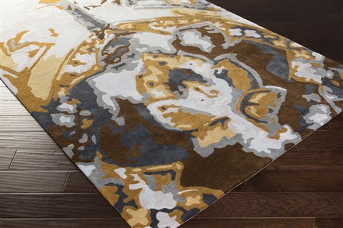 Surya Swank Grey 36 X 56 Area Rug SWA1009-3656 800-59983 Image 1