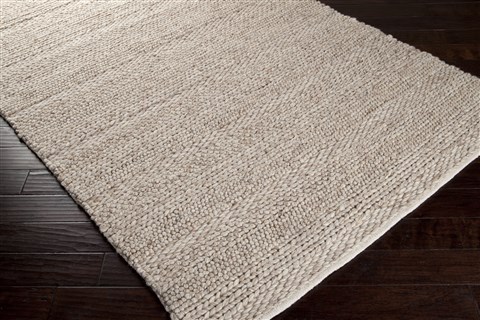Surya Tahoe White 50 X 80 Area Rug TAH3700-58 800-60003 Image 1
