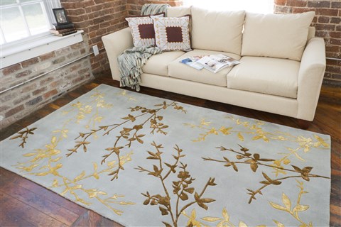 Surya Tamira Grey 50 X 80 Area Rug TAM1000-58 800-60049 Image 4