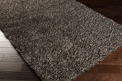 Surya Taz Black 80 X 100 Area Rug TAZ1021-810 800-60158 Image 1