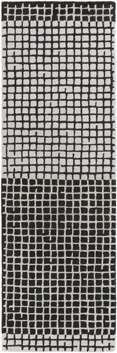 Surya Theory Black Runner 26 X 80 Area Rug THY5000-268 800-60249 Image 0