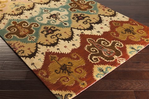 Surya Tinley Red 50 X 80 Area Rug TIN4004-58 800-60407 Image 1