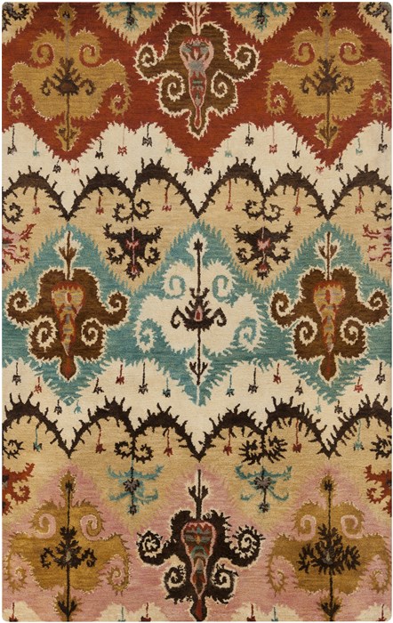 Surya Tinley Red 50 X 80 Area Rug TIN4004-58 800-60407 Image 0