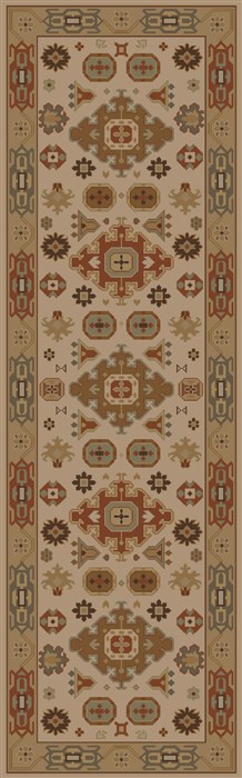 Surya Tinley Grey Runner 26 X 80 Area Rug TIN4005-268 800-60411 Image 0
