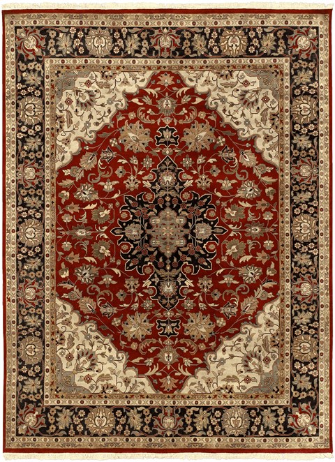 Surya Taj Mahal Red 79 X 99 Area Rug TJ2000-7999 800-60441 Image 0