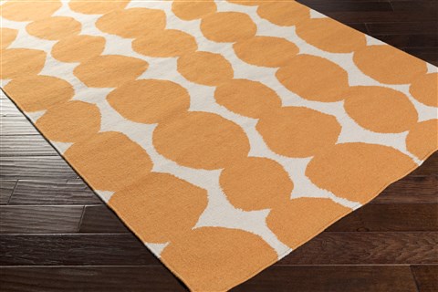 Surya Textila Orange 50 X 80 Area Rug TXT3013-58 800-60880 Image 1