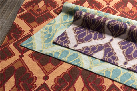 Surya Voyages Red 50 X 80 Area Rug VOY51-58 800-61272 Image 2