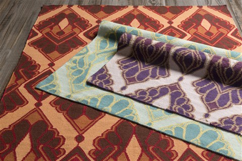 Surya Voyages Red 50 X 80 Area Rug VOY51-58 800-61272 Image 3