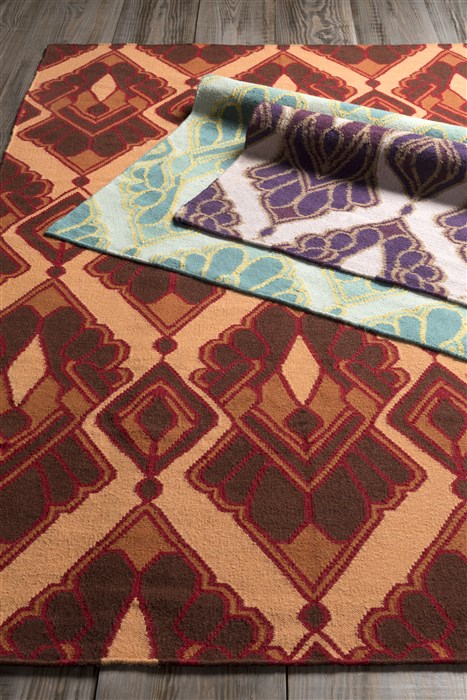 Surya Voyages Red 50 X 80 Area Rug VOY51-58 800-61272 Image 6