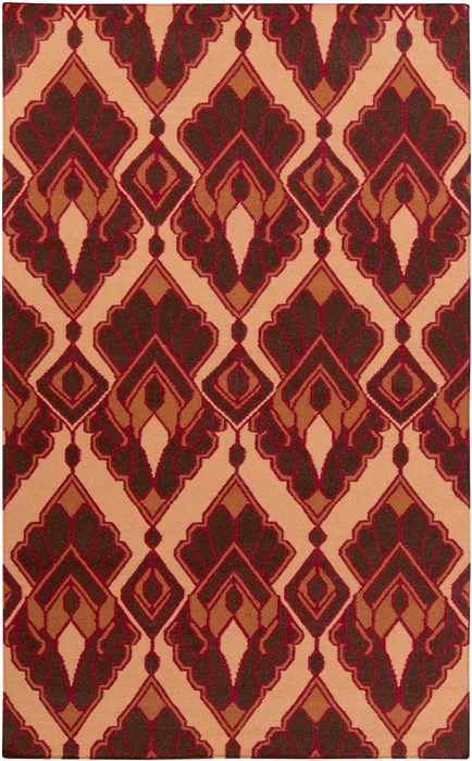 Surya Voyages Red 50 X 80 Area Rug VOY51-58 800-61272 Image 0
