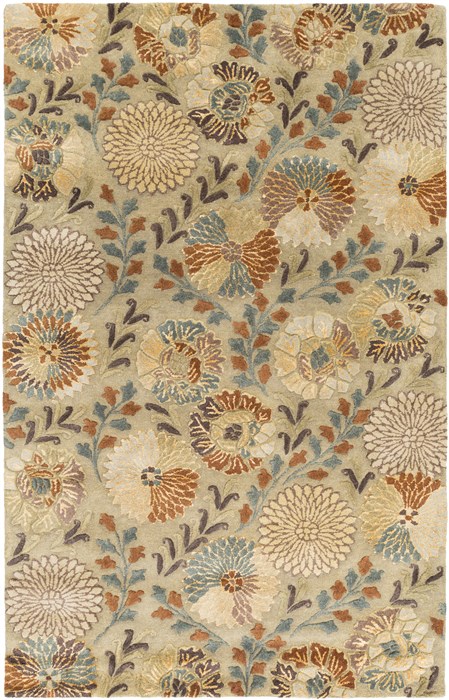 Surya Vintage Green 20 X 30 Area Rug VTG5227-23 800-61355 Image 0