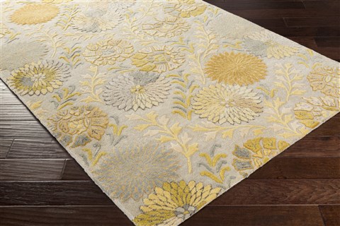 Surya Vintage Yellow 50 X 80 Area Rug VTG5239-58 800-61392 Image 1