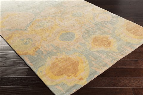 Surya Watercolor Green 80 X 110 Area Rug WAT5007-811 800-61485 Image 1