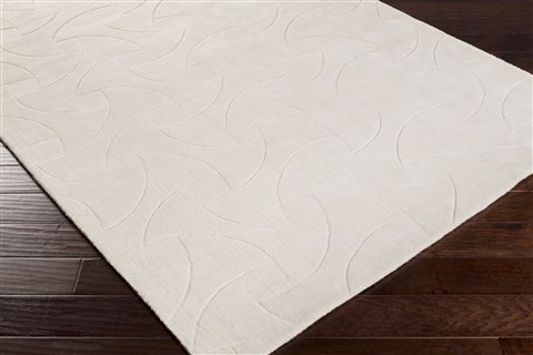 Surya Wave White 33 X 53 Area Rug WVE1007-3353 800-61668 Image 1